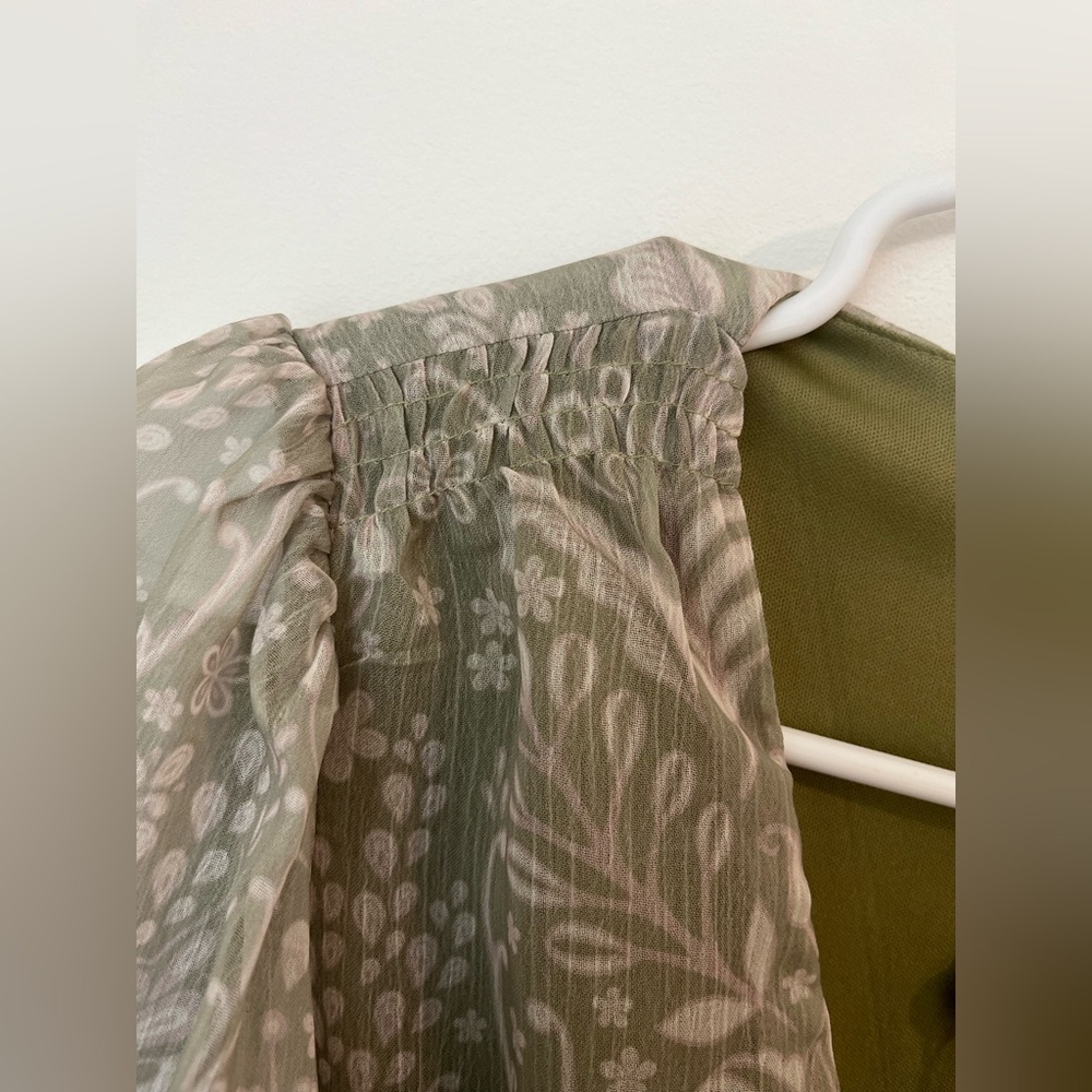 NWT Bohme Green Kasen Maxi Dress Size M - Picture 14 of 16